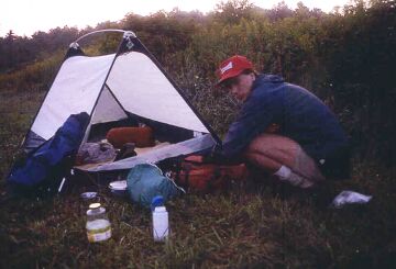 Antigonish, Nova Scotia sneak camp.